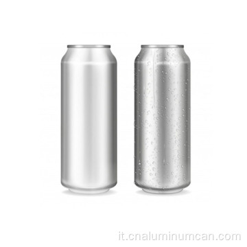 Can lattina in alluminio per conserve di bevanda
